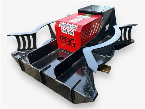 Mini Excavator Brush Cutter 3 Blade With Mulch Teeth 